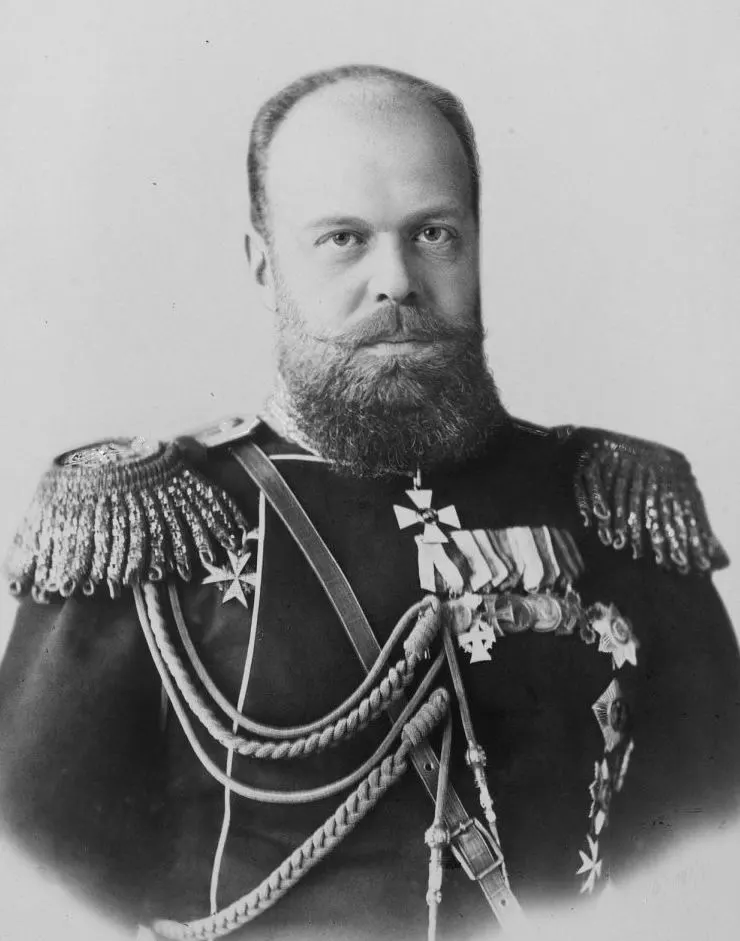 Portrait of Tsar Alexander III of Russia