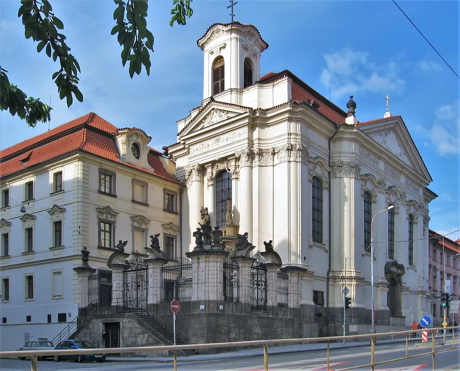 The Cathedral of Saints Cyril and Methodius in Prague, where the parachutists made their last stand and a memorial now stands