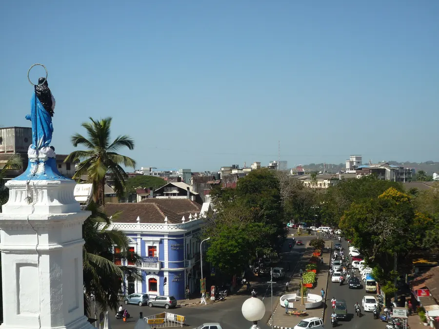 A street in Panaji, the capital of Goa
