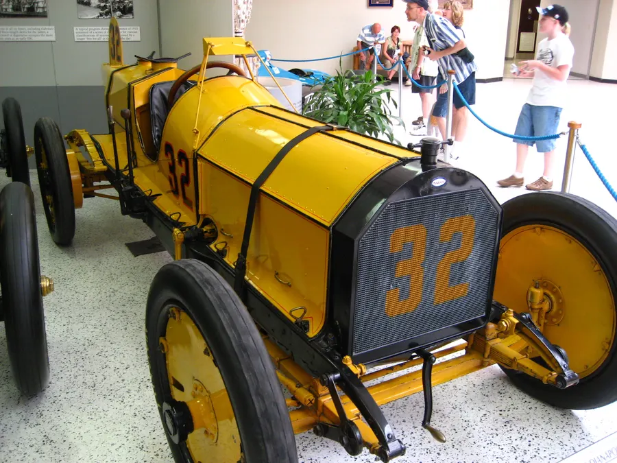 The Marmon Wasp, the car Ray Harroun drove to victory in the first Indianapolis 500, now in the speedway's museum