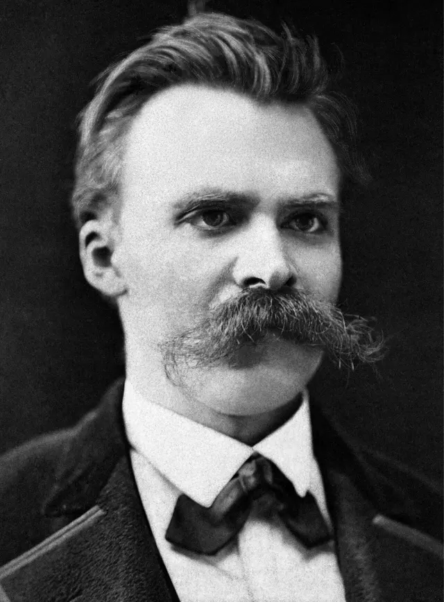 Friedrich Nietzsche, photographed in the 1870s.