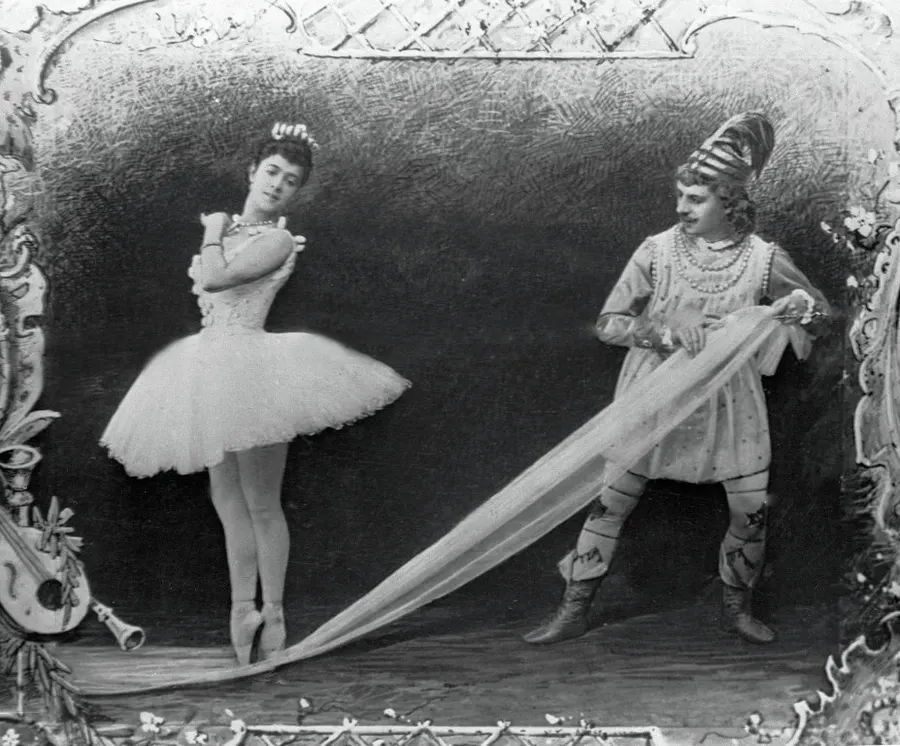 Dancers in the first production of The Nutcracker at the Mariinsky Theatre, 1892.