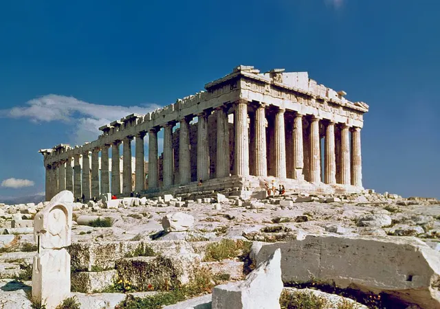 The Parthenon, Athens.
