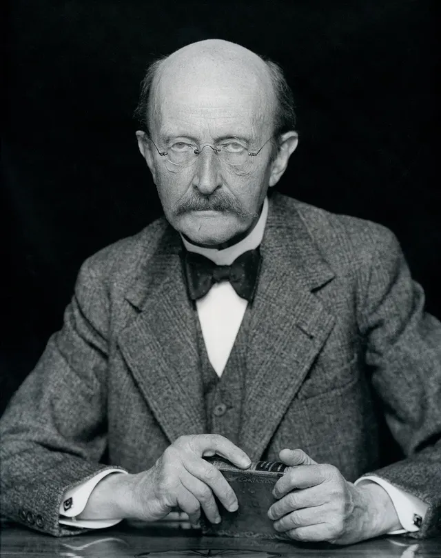 Max Planck, photographed by Hugo Erfurth.