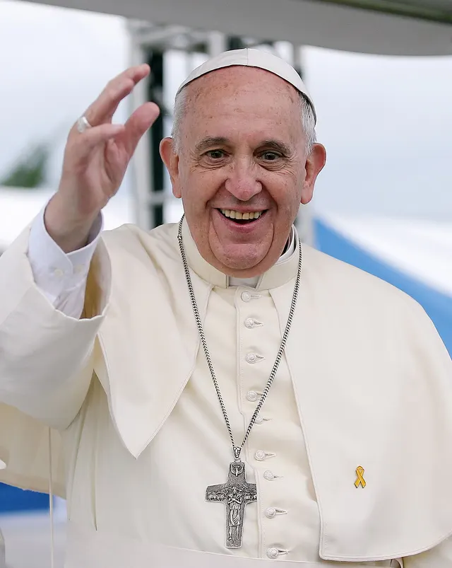 Pope Francis in South Korea, 2014.