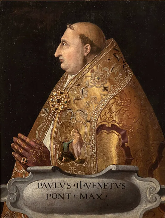 A 16th-century portrait of Pope Paul II