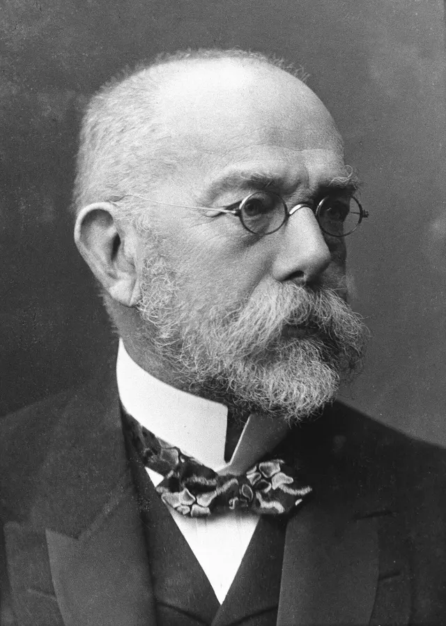 The German physician Robert Koch.
