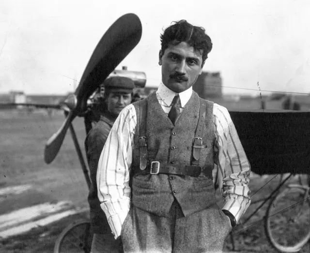 Roland Garros in 1910.