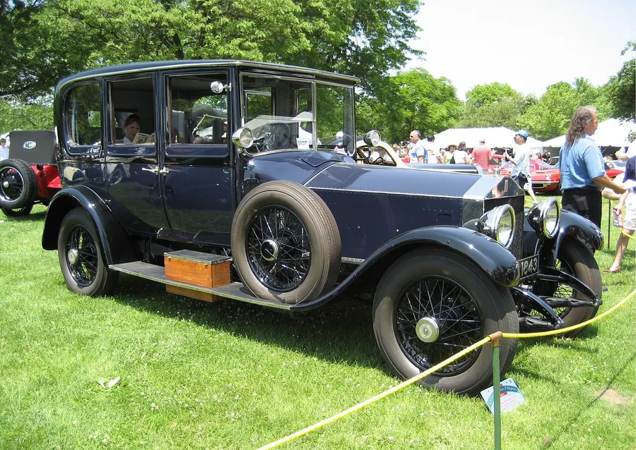 A Rolls-Royce Silver Ghost of 1920.