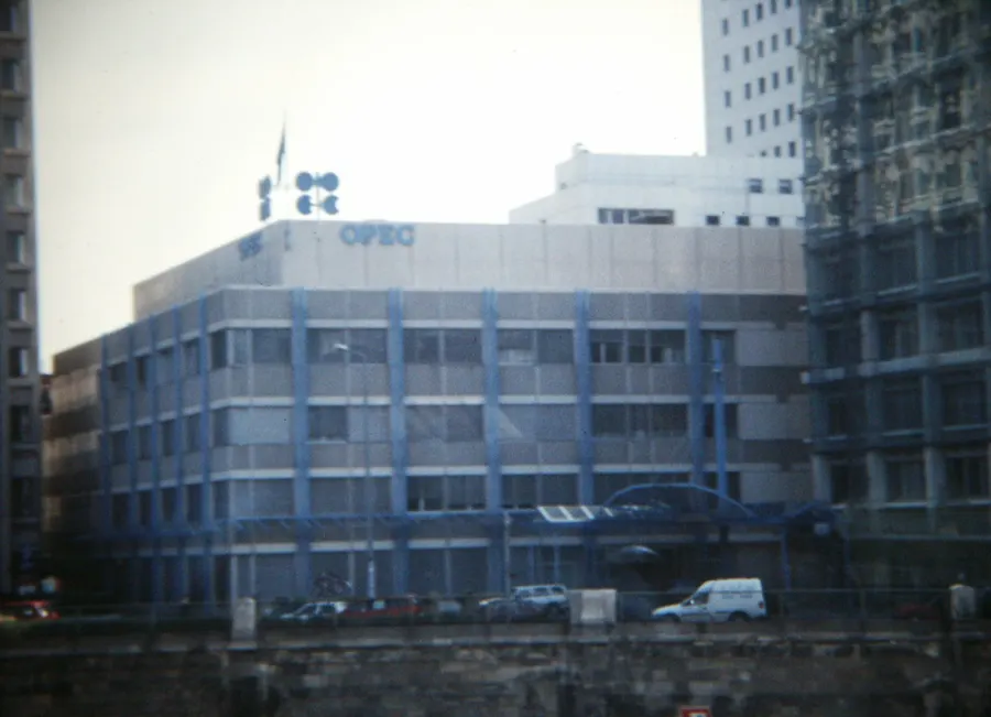 The headquarters of OPEC in Vienna, photographed in 2001