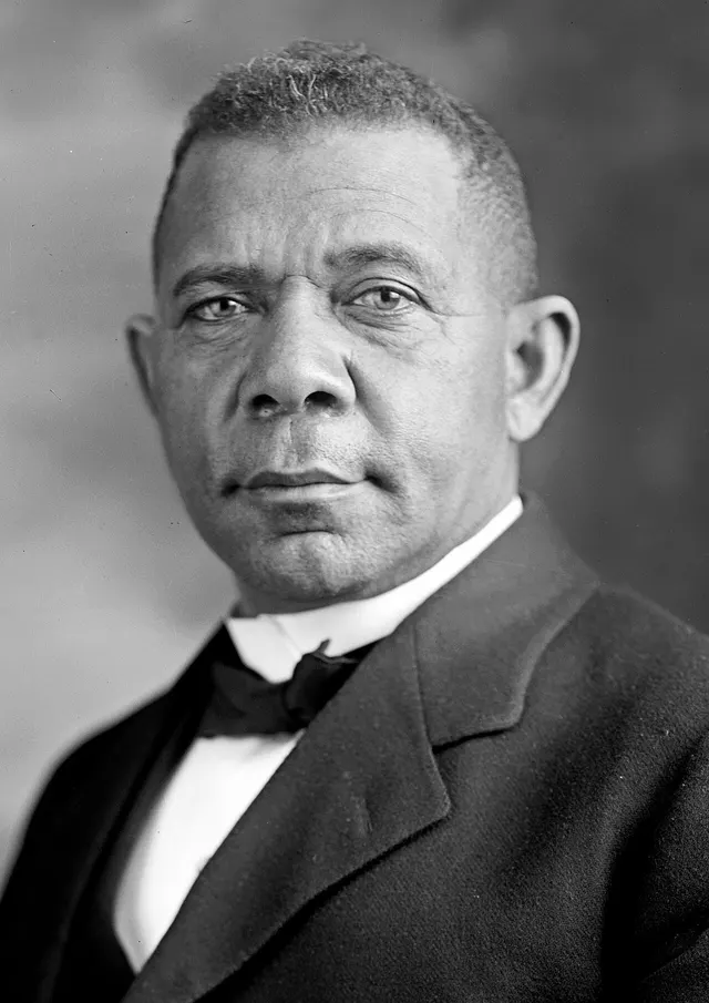 Booker T. Washington, principal of the Tuskegee Institute