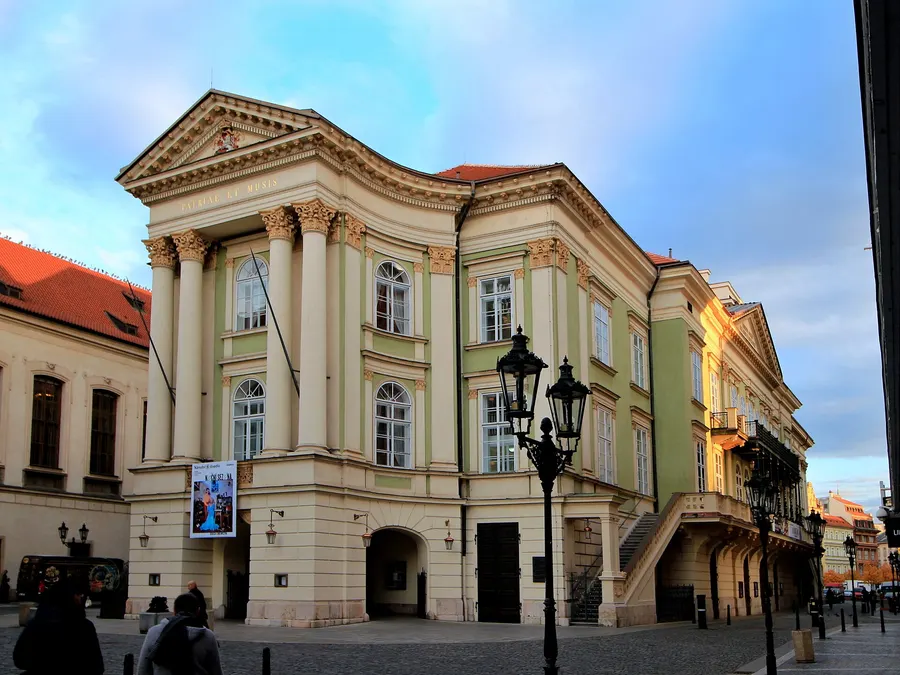 The Estates Theatre in Prague, where Mozart's La clemenza di Tito was first performed
