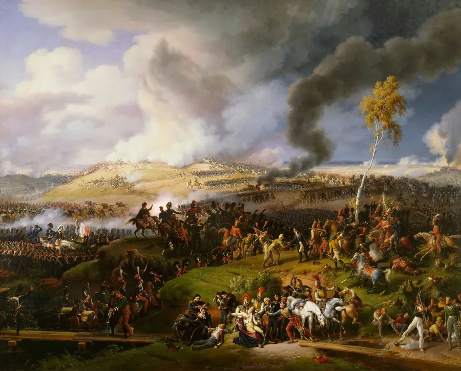 The Battle of Borodino (the Moskva), 7 September 1812, painted by Louis-François Lejeune, a French officer who fought there