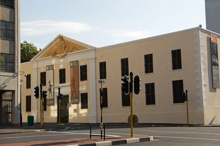 The Slave Lodge in Cape Town, where enslaved people were once held, now a museum.