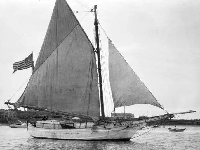 The Spray, the sloop Joshua Slocum rebuilt and sailed alone round the world.