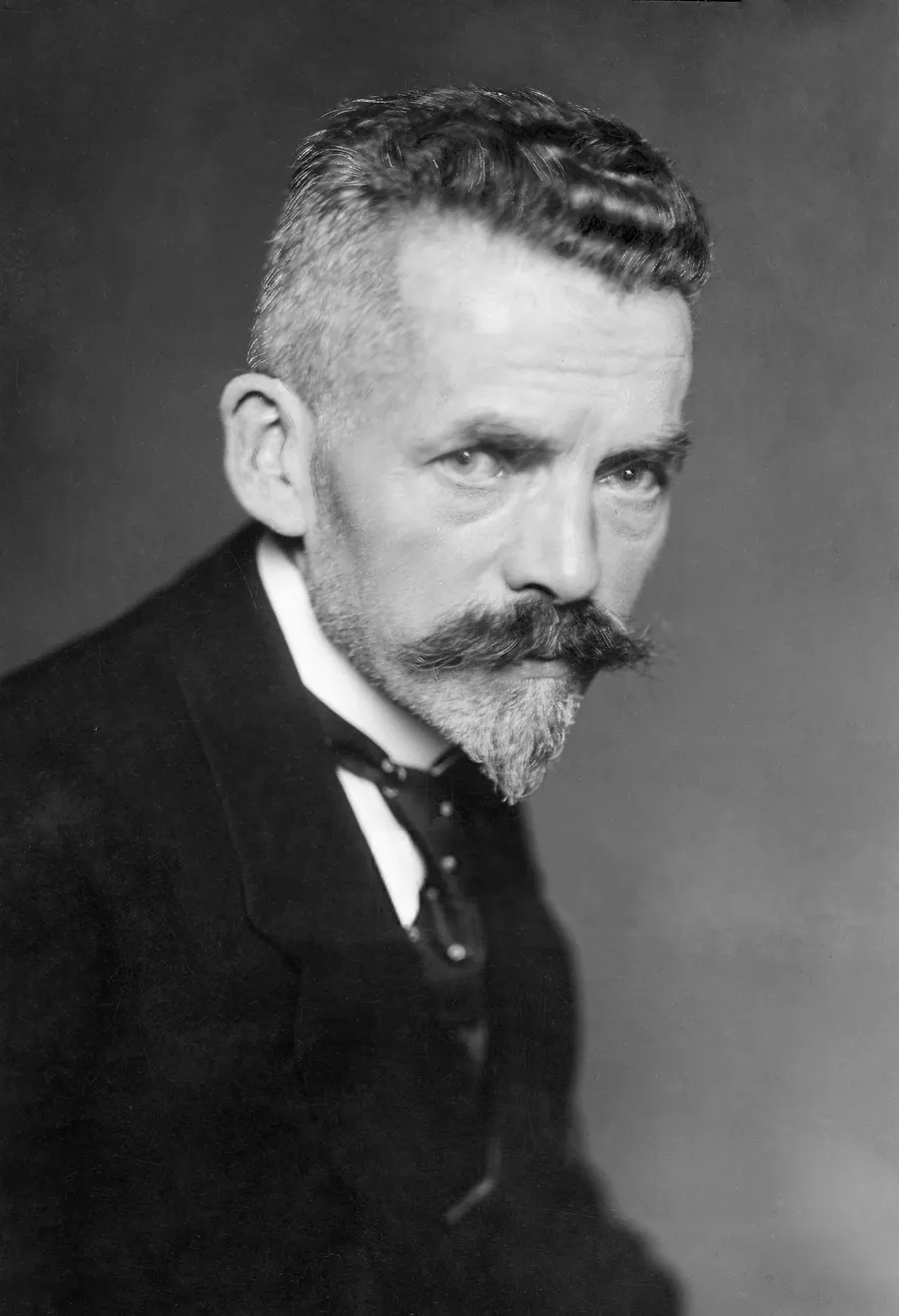 Theodor Leipart, chairman of Germany's free trade union federation, photographed in 1924.