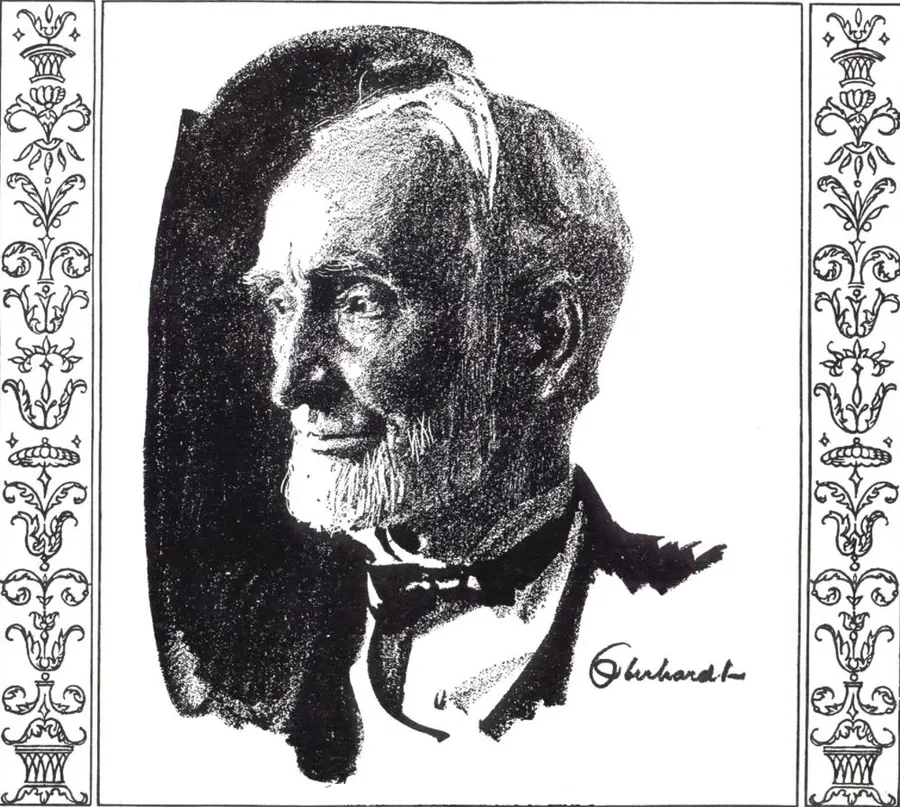 The cover portrait of Joseph Cannon from the first issue of Time, 3 March 1923.