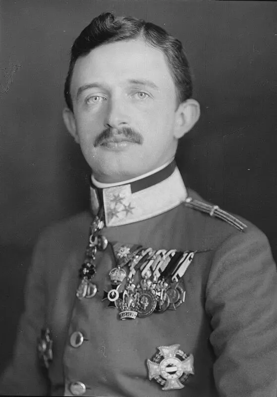 Emperor Charles I of Austria, photographed by Hermann Clemens Kosel.