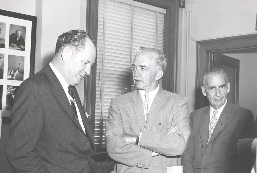 The final meeting of the National Advisory Committee for Aeronautics, NASA's forerunner, on 21 August 1958