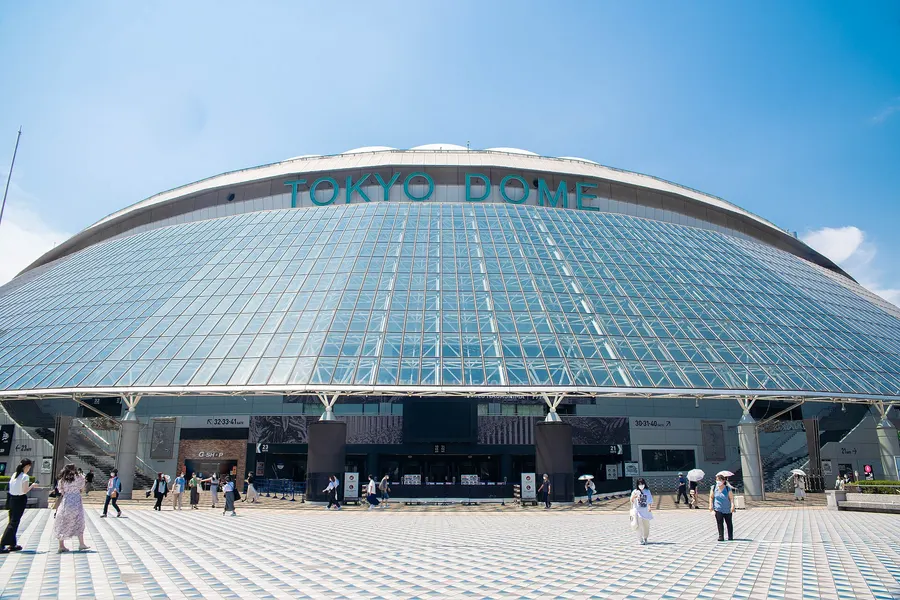 The Tokyo Dome, where the fight took place, photographed in 2022.