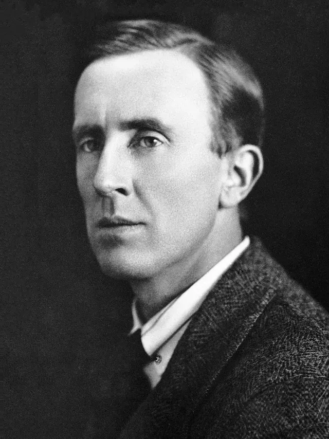 J. R. R. Tolkien, in a photograph from 1925 or 1926.