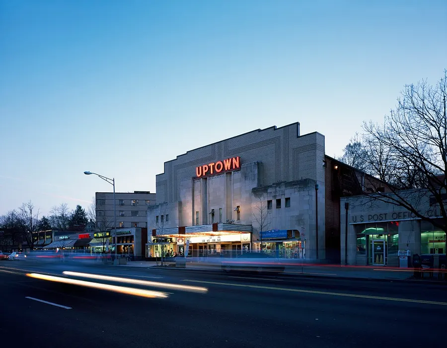 The Uptown Theater in Washington, DC, where the film had its world premiere, photographed by Carol M. Highsmith in the 2000s.
