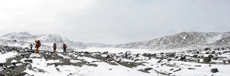 The Vestfold Hills, East Antarctica, in 2008.