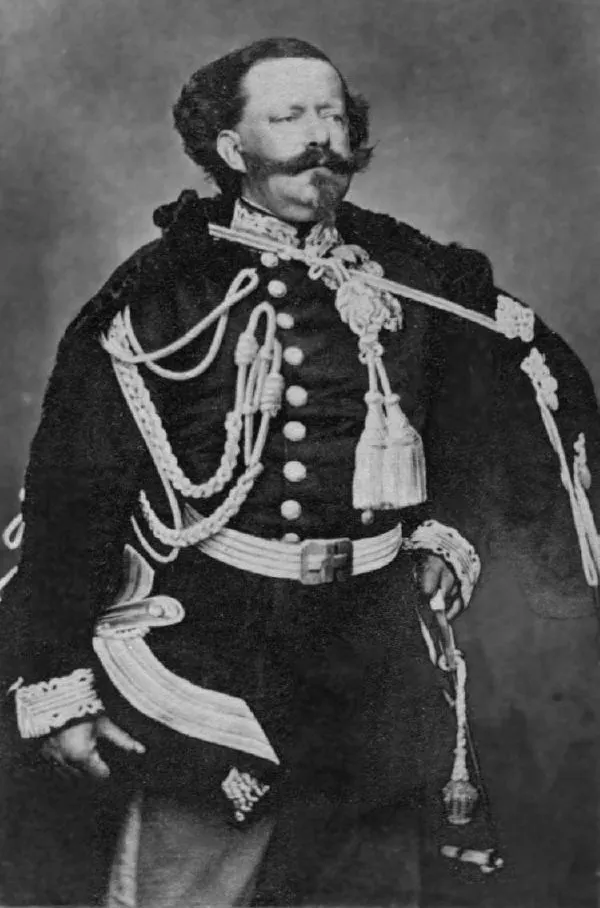 Victor Emmanuel II, the first king of a united Italy.