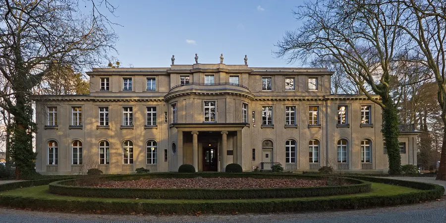 The villa at Wannsee in Berlin where the conference was held, now a memorial and education centre.