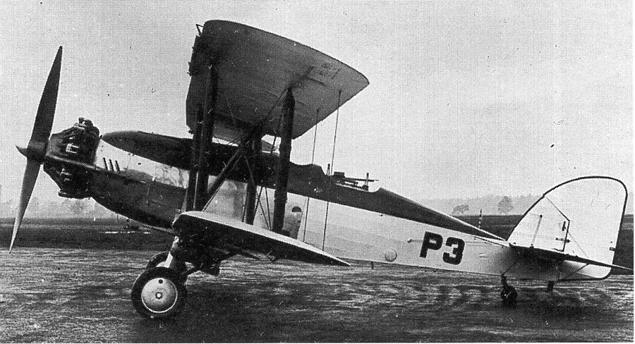 The Westland PV-3 at Martlesham in 1931, before it was modified for the Everest flight.