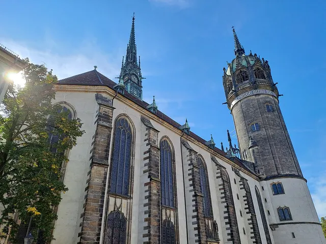 The Castle Church in Wittenberg.