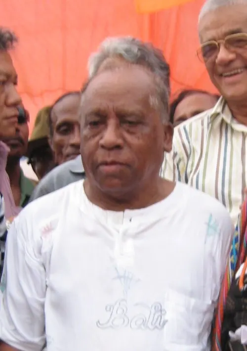 Francisco Xavier do Amaral, who proclaimed East Timor's independence in 1975, photographed in 2007.
