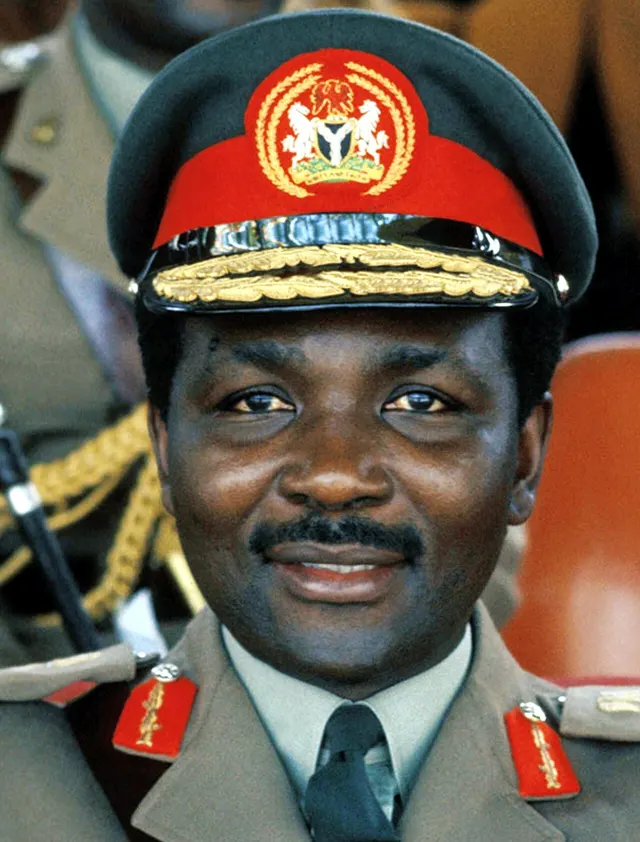General Yakubu Gowon, head of Nigeria's federal military government during the civil war.
